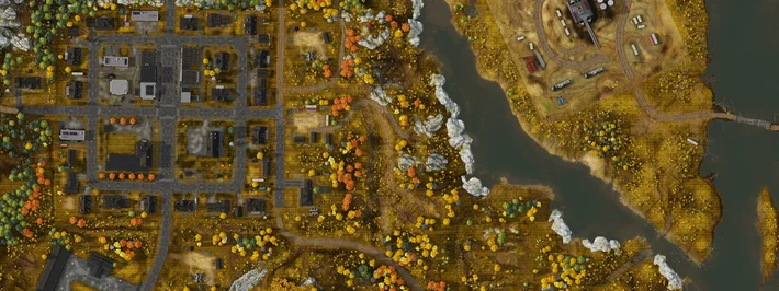 Black River Michigan SnowRunner Interactive Map