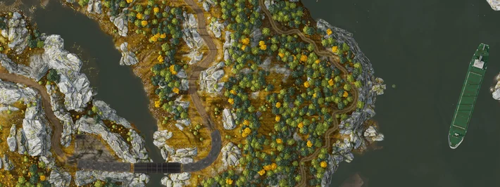Drummond Island SnowRunner Interactive Map