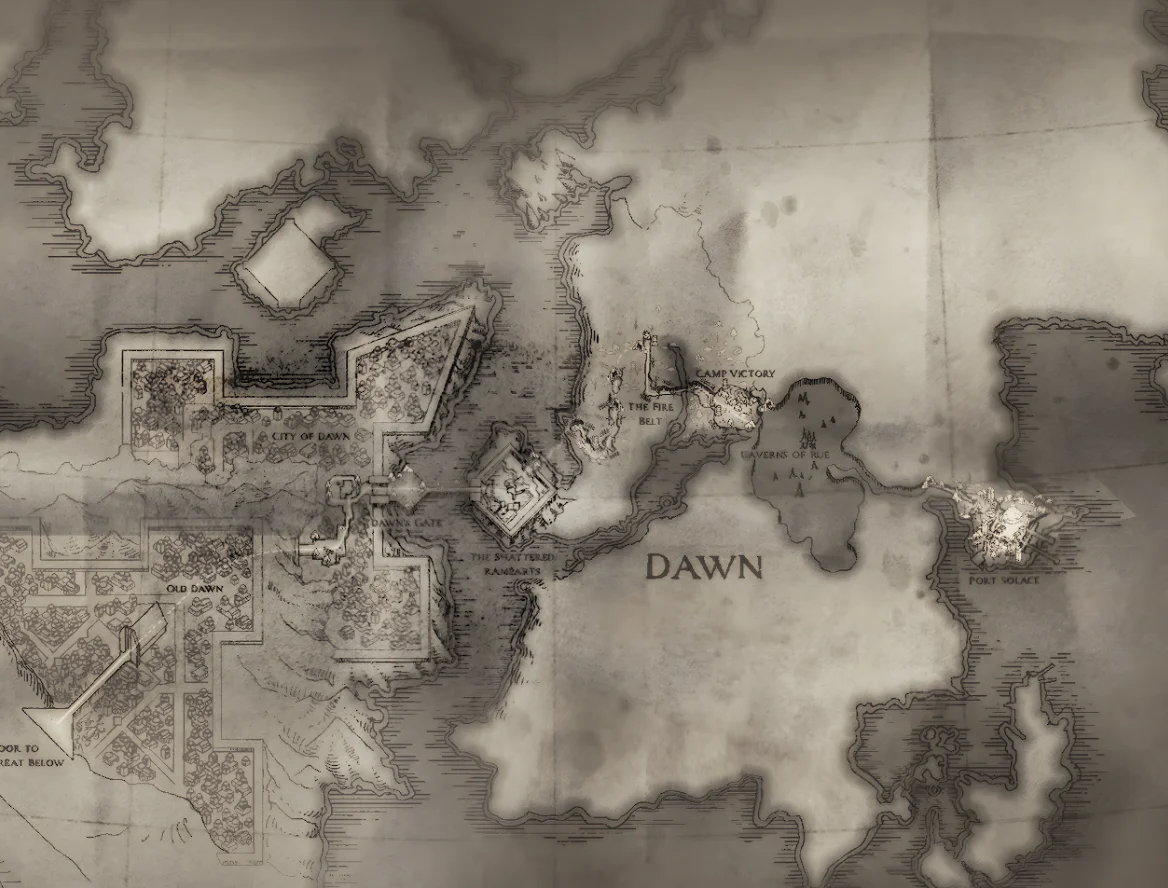 Dawn Flintlock: The Siege of Dawn Interactive Map