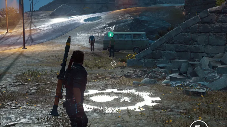 Explosion du Virage Montagneux