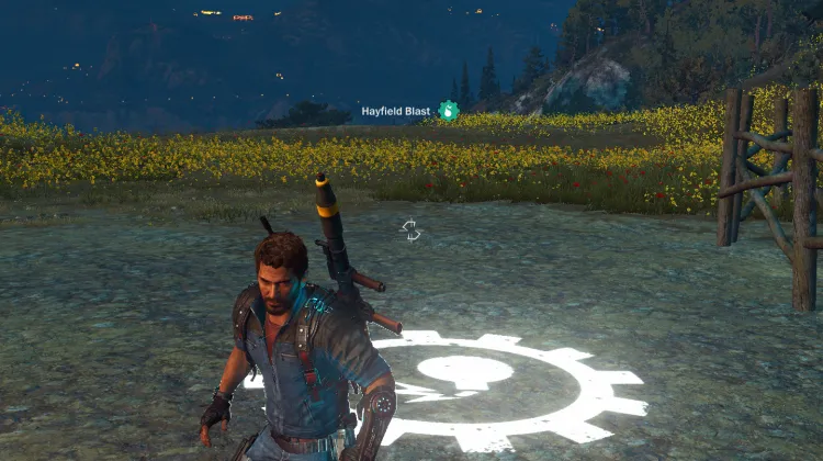 Explosion dans les Champs