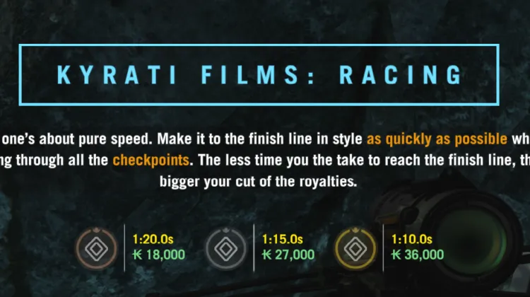 KYRATI FILMS: RACING