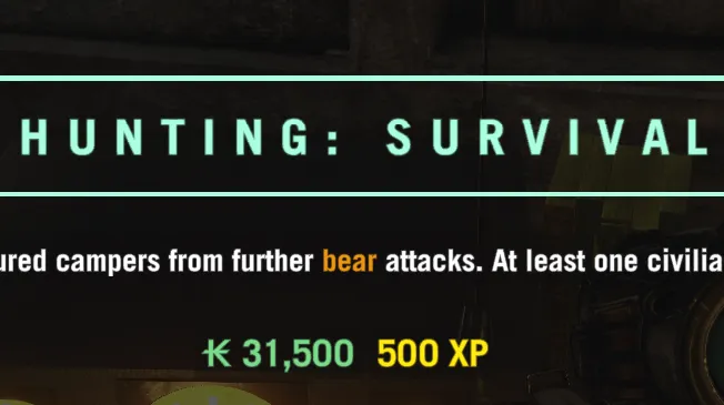 HUNTING: SURVIVAL