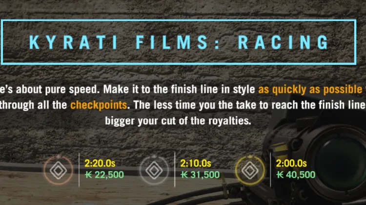 KYRATI FILMS: RACING