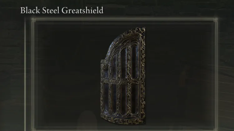 Black Steel Greatshield
