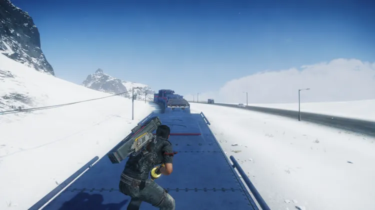 Sandstinger: Roubo do Trem