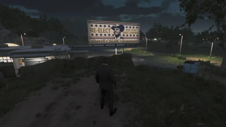 Cartellone per la Rielezione di Slim