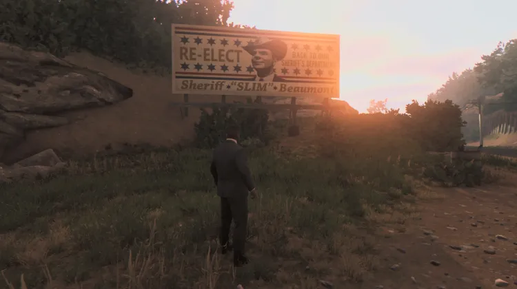 Cartellone per la Rielezione di Slim