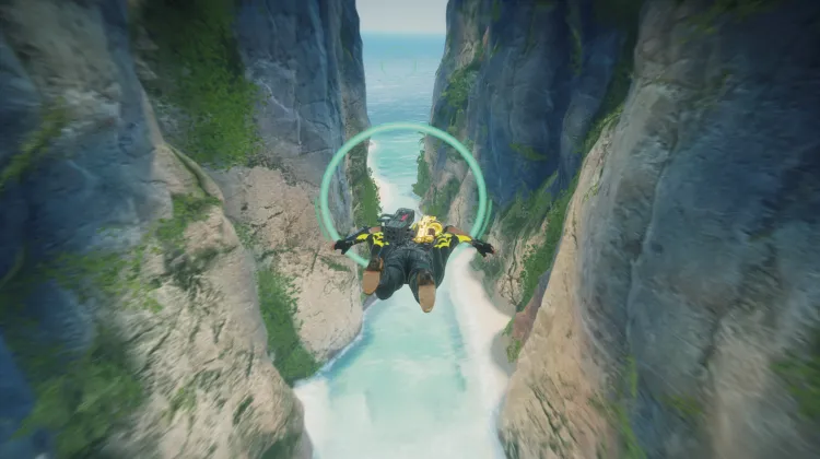 Manobras de Wingsuit
