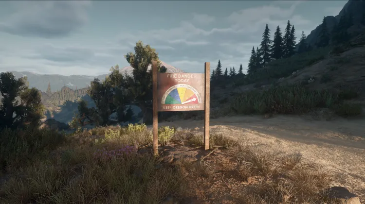 Señal de Advertencia de Temporada de Incendios de Belknap