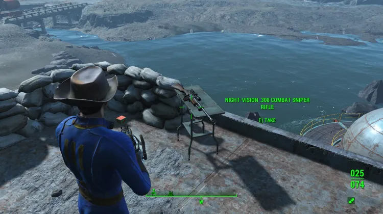 Rifle de Francotirador de Combate .308 con Visión Nocturna