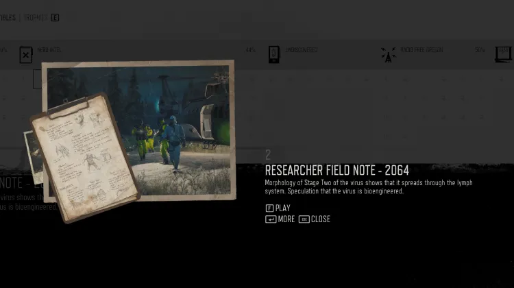 Nota de Campo del Investigador - 2064