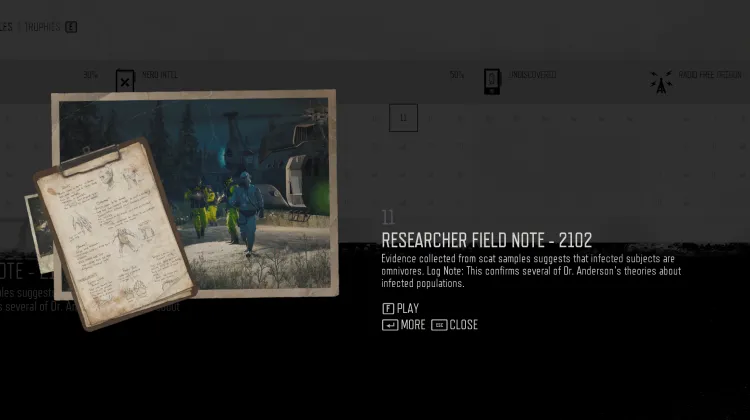 Nota de Campo del Investigador - 2102