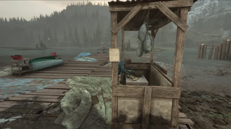 Pesca en el Pueblo del Lago Diamond