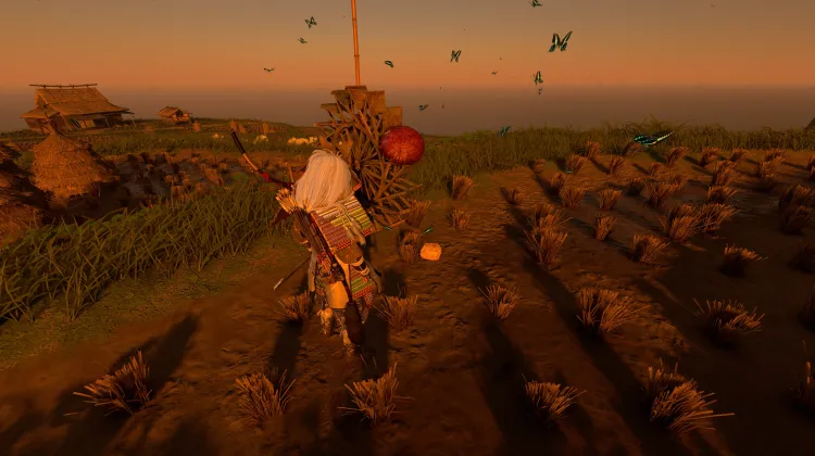 ओनी का ब्लेड स्ट्रॉ हैट