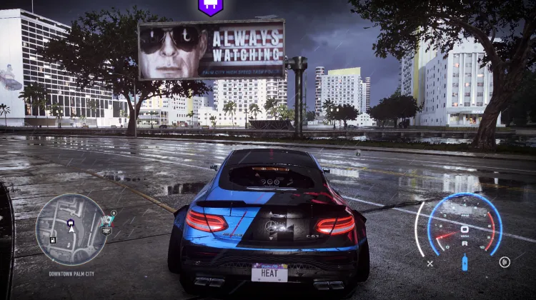 Panneau publicitaire