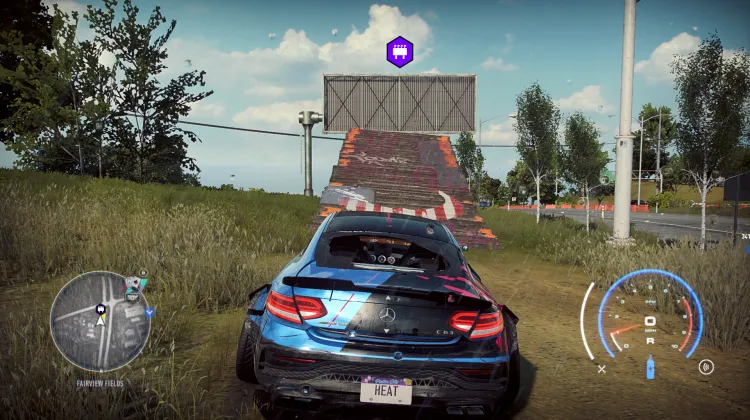 Panneau publicitaire