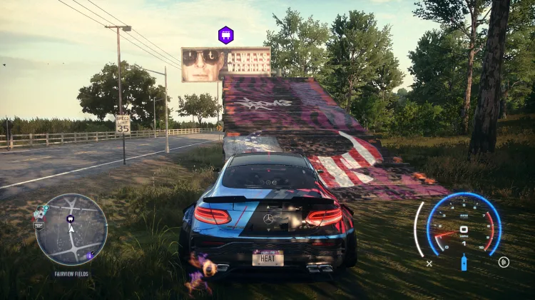 Panneau publicitaire