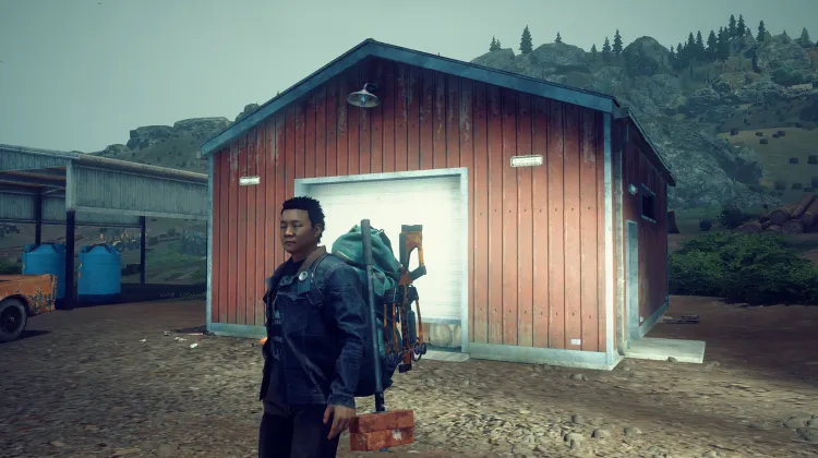 Small Red Warehouse