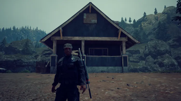 Weathered Green House