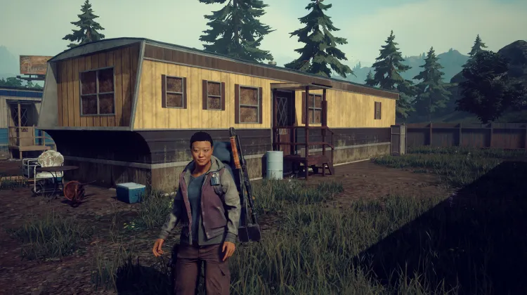 Trailer with the Pool