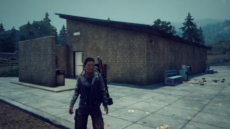 Train Station Restroom