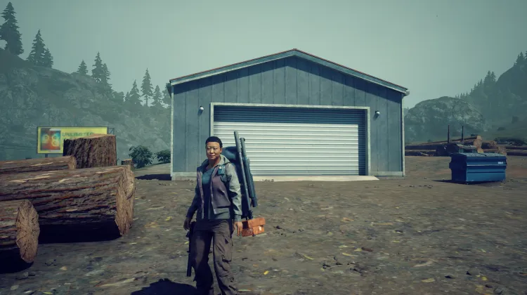 Grey Garage