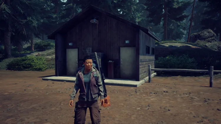 Northwest Camp Bathroom