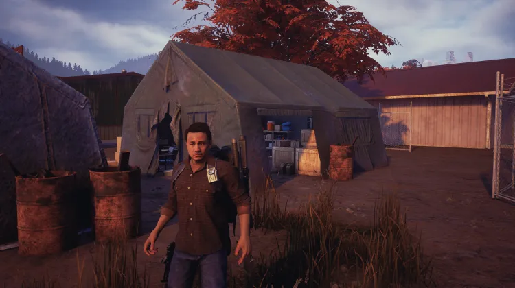 Tentes militaires effrayantes