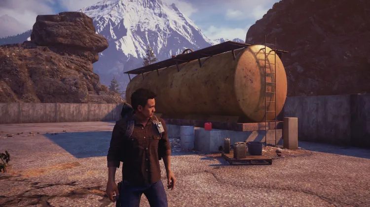 Deposito Carburante Giallo Banana