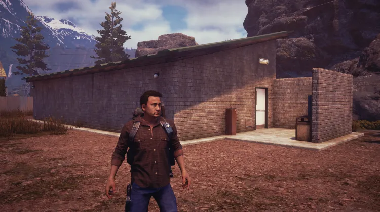 Toilettes de l'aire de jeux