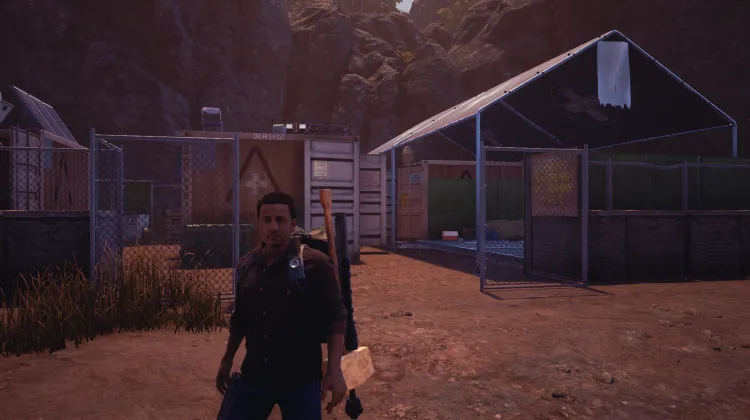 Camp médical tragique