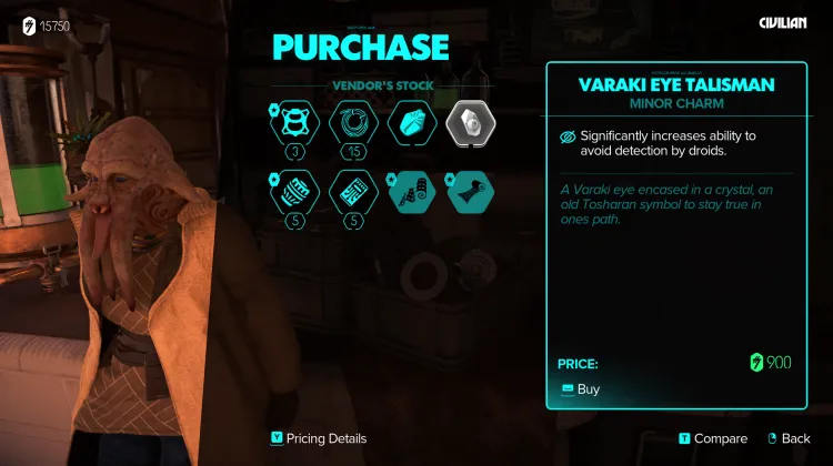Varaki Eye Talisman