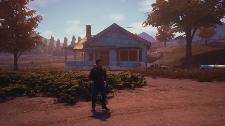 House by the Crash Site