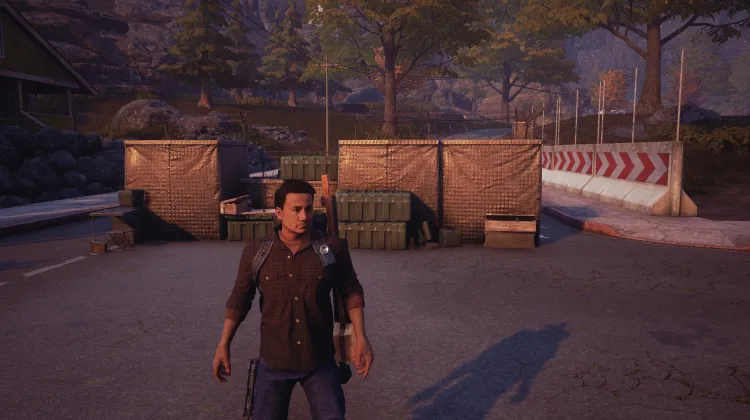 Barrage routier militaire