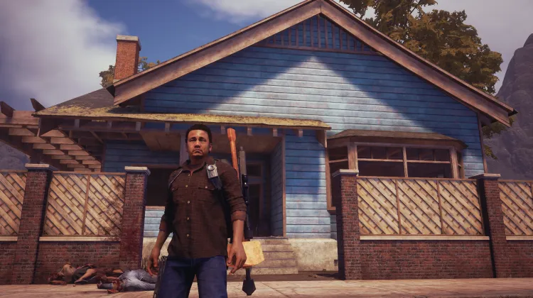 बेबी ब्लू हाउस