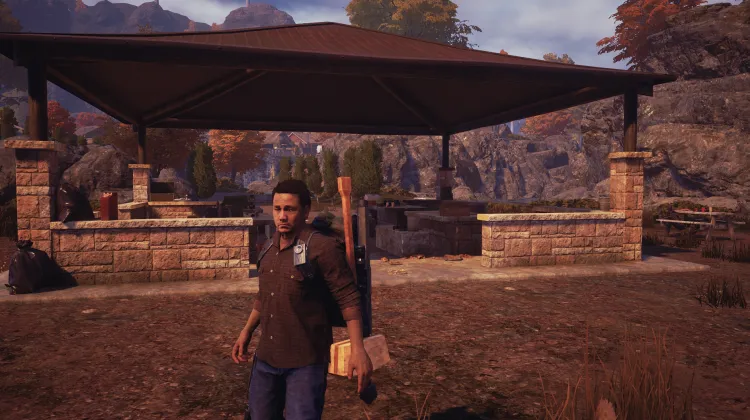 Abri du parc Riverside