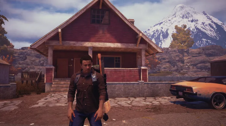 गंदा लाल घर