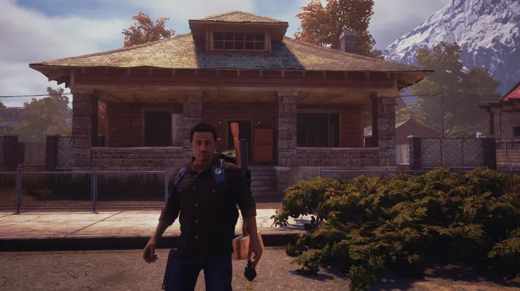 ईंट के मुखौटे वाला घर