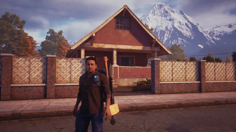 House with the Fancy Fence