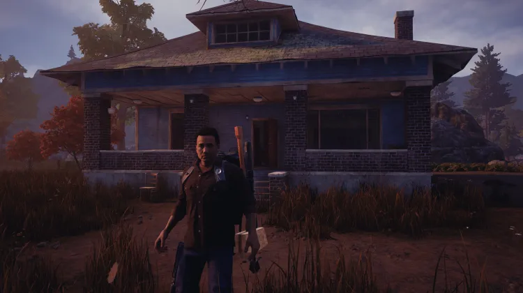 Pale Blue Vacation Home