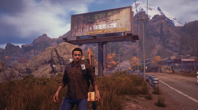 Panneau publicitaire de voitures d'occasion