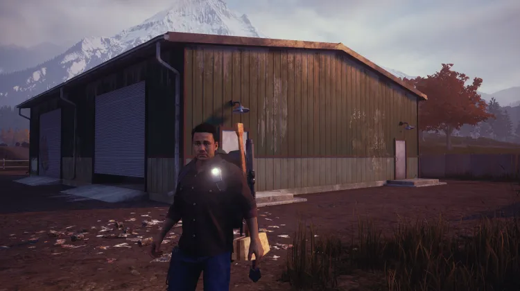 Entrepôt de matériel agricole