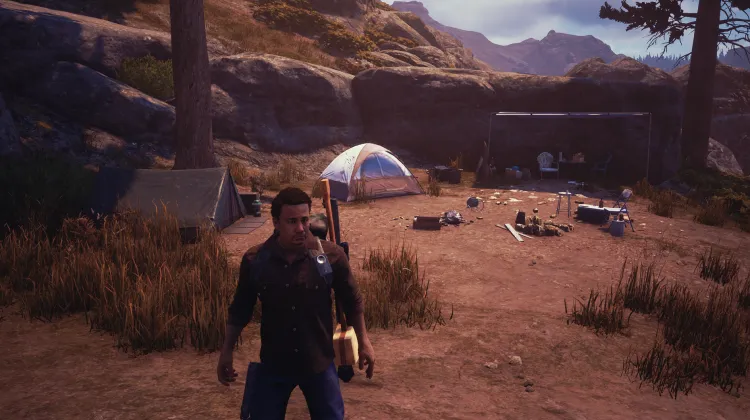 Campement en Contrebas