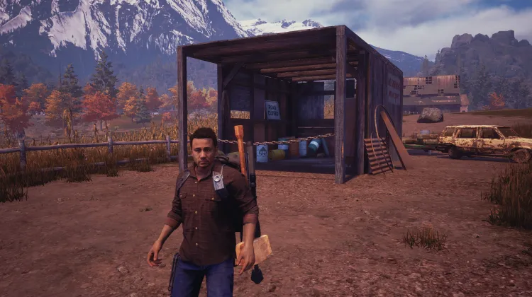 Hangar de Produits Chimiques Agricoles