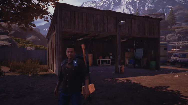 Abri de voiture ombragé