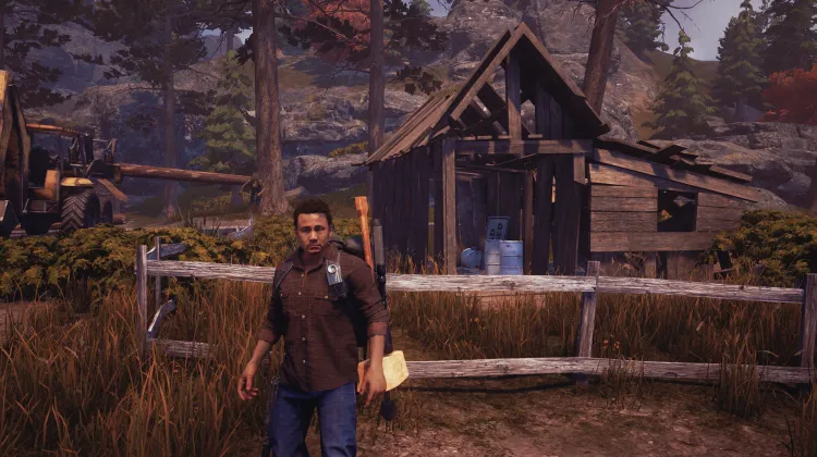 Carcasse d'une remise