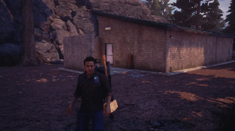 Toilettes du parc central