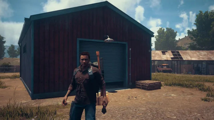 Stockage de tracteurs