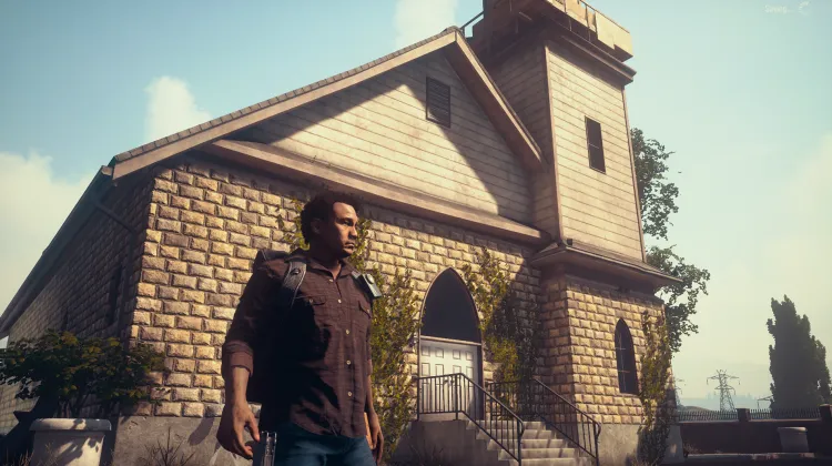 Église sur la colline